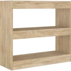 vidaXL Bibliothèque-Séparateur de pièce Chêne sonoma 80x30x72 cm