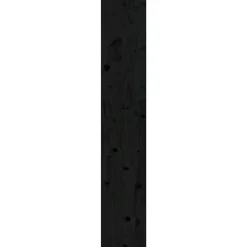 VidaXL Bibliothèque-Séparateur de pièce Noir 80x30x167,4 cm Pin solide