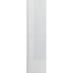 VidaXL Bibliothèque/Séparateur de pièce Blanc brillant 155x24x160 cm