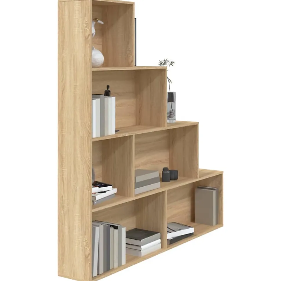 VidaXL Bibliothèque/Séparateur de pièce Chêne sonoma 155x24x160 cm