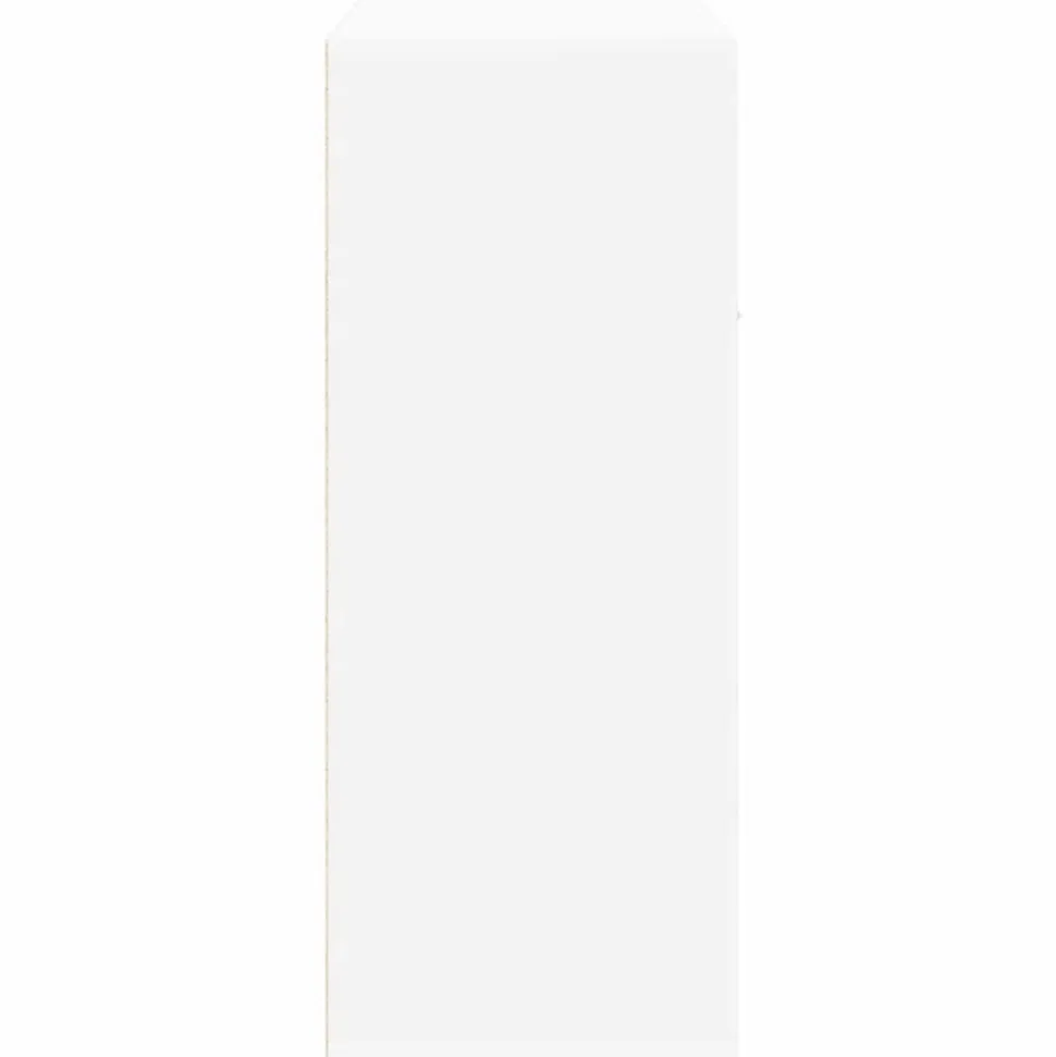 vidaXL Buffet Blanc 60 x 30 x 75 cm Aggloméré