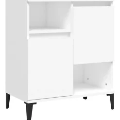 vidaXL Buffet Blanc 60x35x70 cm Bois d'ingénierie 821148