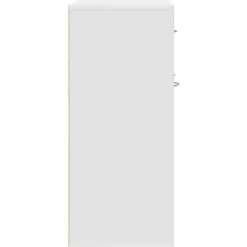 vidaXL Buffet Blanc 88x30x70 cm Aggloméré