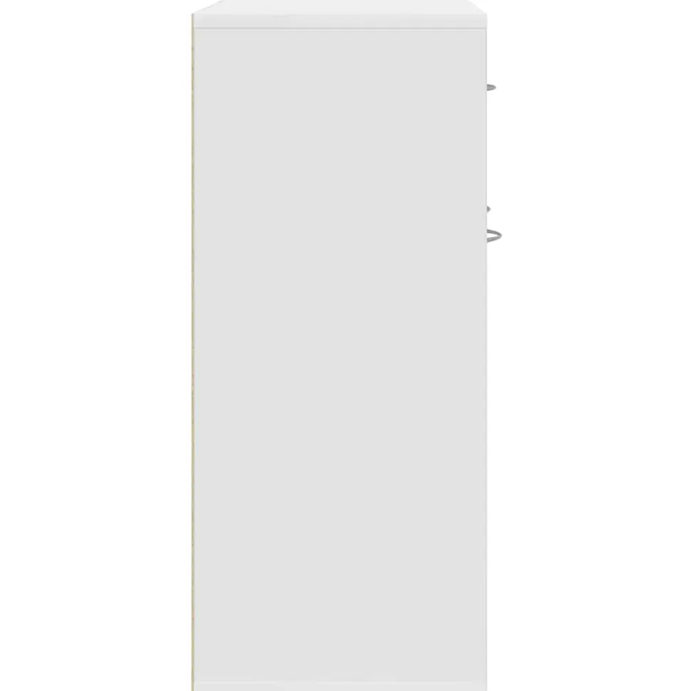 vidaXL Buffet Blanc 88x30x70 cm Aggloméré