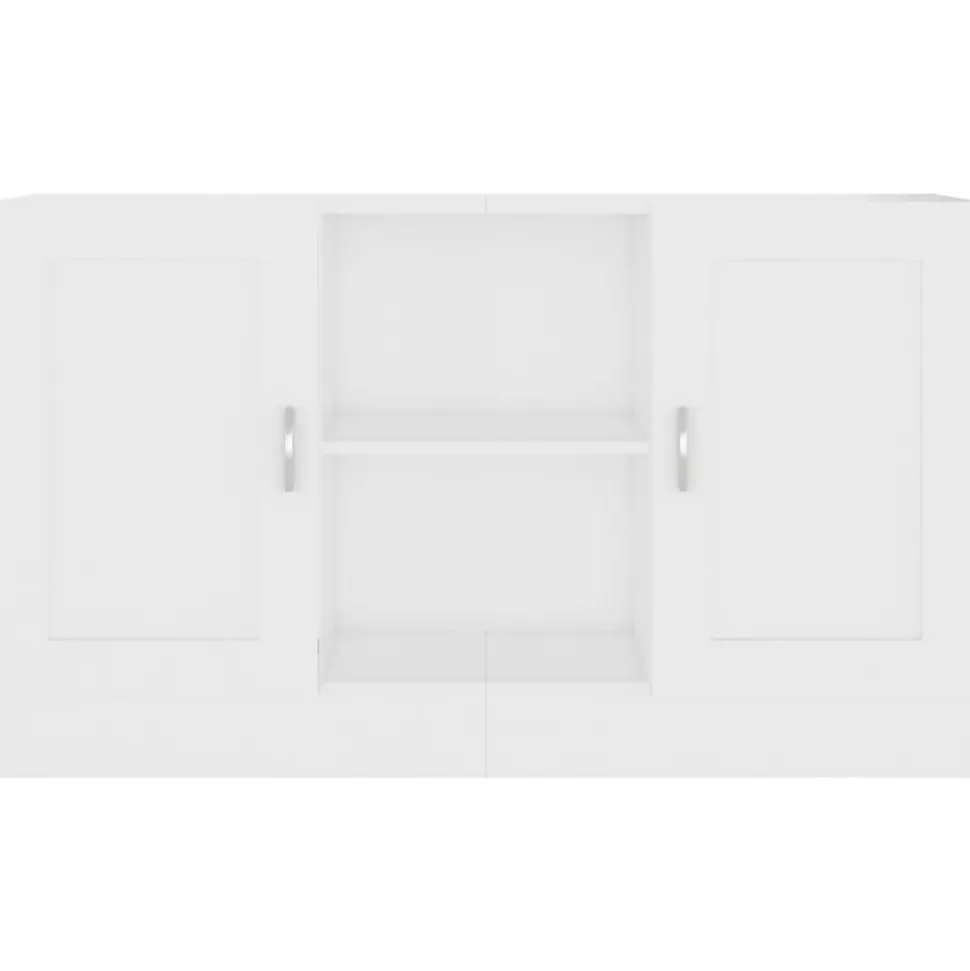 vidaXL Buffet Blanc 120x30,5x70 cm Aggloméré