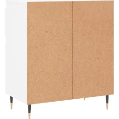 vidaXL Buffet Blanc 60x35x70 cm Bois d'ingénierie 831108