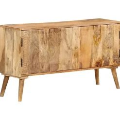 vidaXL Buffet Bois de manguier massif 110x30x60 cm
