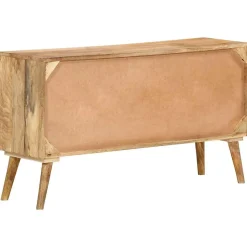 vidaXL Buffet Bois de manguier massif 110x30x60 cm