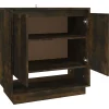vidaXL Buffet Chêne fumé, Aggloméré, 70 x 41 x 75 cm (l x P x H)