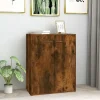 vidaXL Buffet Chêne fumé 60x30x75 cm Bois d'ingénierie815378