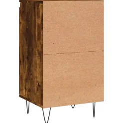 vidaXL Buffet chêne fumé 40x35x70 cm bois d'ingénierie 831062