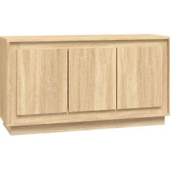 vidaXL Buffet chêne sonoma 102x35x55 cm bois d'ingénierie 831888