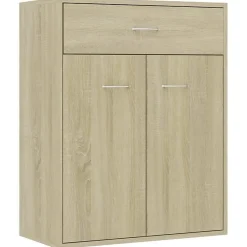 vidaXL Buffet Chêne sonoma 60x30x75 cm Bois d'ingénierie 800714