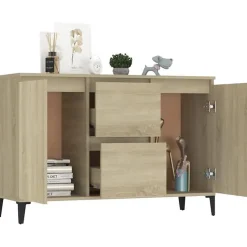 vidaXL Buffet Chêne sonoma 104x35x70 cm Aggloméré