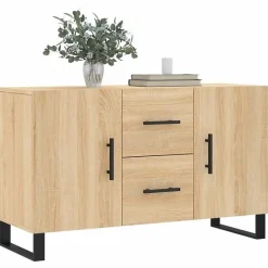 vidaXL Buffet chêne sonoma 100x36x60 cm bois d'ingénierie 828199
