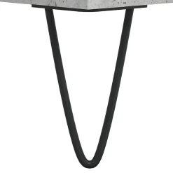 vidaXL Buffet gris béton 40x35x70 cm bois d'ingénierie 831156