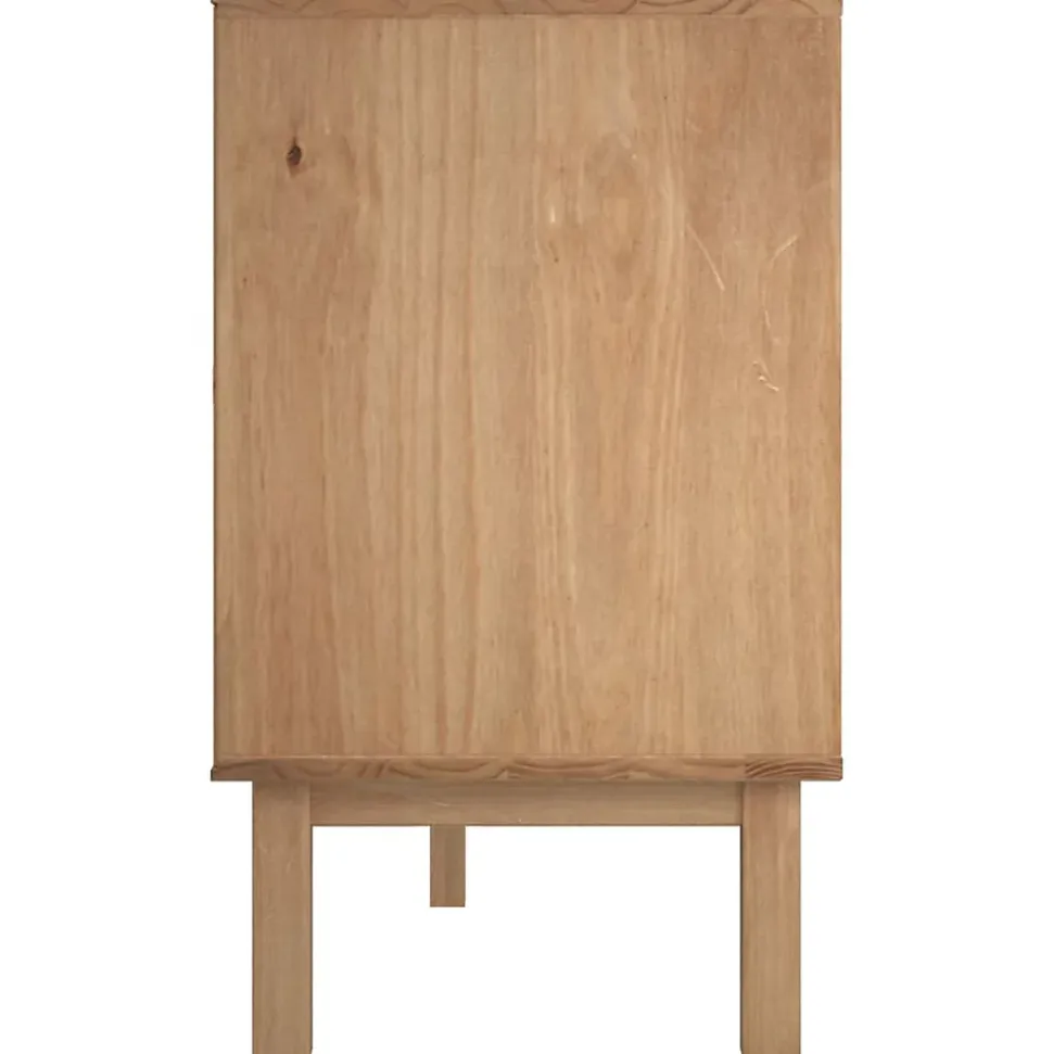 vidaXL Buffet OTTA 113,5x43x73 cm Bois massif de pin 348591