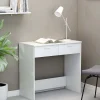 vidaXL Bureau Blanc 80x40x75 cm Aggloméré