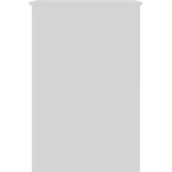 vidaXL Bureau Blanc 100x50x76 cm Aggloméré