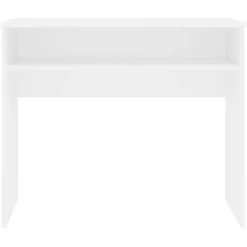 vidaXL Bureau Blanc 90x50x74 cm Aggloméré