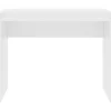 vidaXL Bureau Blanc 90x40x72 cm Bois d'ingénierie 800378