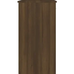 vidaXL Bureau Chêne marron 80x40x75 cm Bois d'ingénierie 815476
