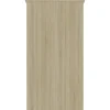 vidaXL Bureau Chêne Sonoma 80x40x75 cm Aggloméré