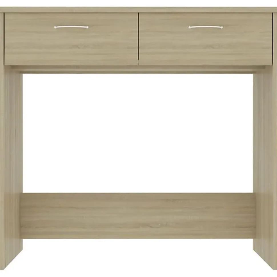 vidaXL Bureau Chêne Sonoma 80x40x75 cm Aggloméré