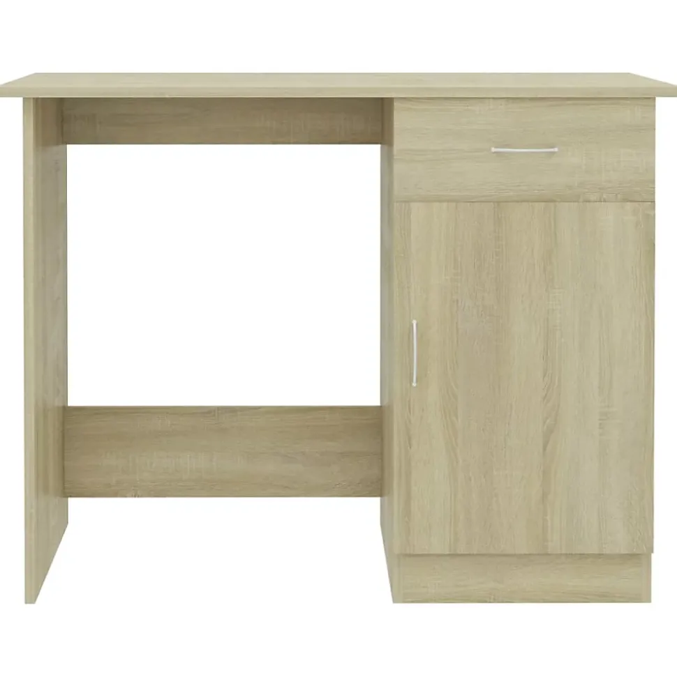 vidaXL Bureau Chêne sonoma 100 x 50 x 76 cm Aggloméré