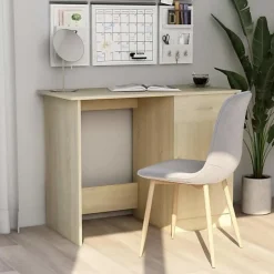 vidaXL Bureau Chêne sonoma 100 x 50 x 76 cm Aggloméré