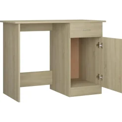 vidaXL Bureau Chêne sonoma 100 x 50 x 76 cm Aggloméré