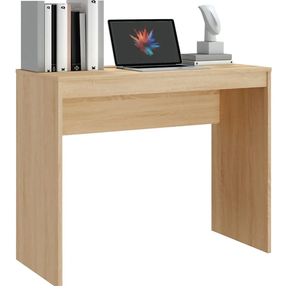 vidaXL Bureau Chêne sonoma 90x40x72 cm Bois d'ingénierie 800381