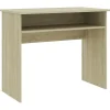 vidaXL Bureau Chêne sonoma 90x50x74 cm Aggloméré