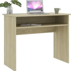 vidaXL Bureau Chêne sonoma 90x50x74 cm Aggloméré