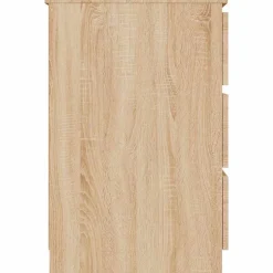 vidaXL Bureau Chêne sonoma 140x50x77 cm Aggloméré