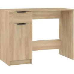vidaXL Bureau Chêne sonoma 100x50x75 cm Bois d'ingénierie 811496
