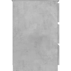 vidaXL Bureau Gris béton 140x50x77 cm Aggloméré