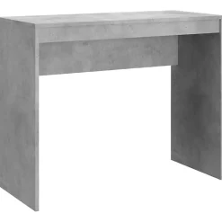 vidaXL Bureau Gris béton 90x40x72 cm Bois d'ingénierie 800382