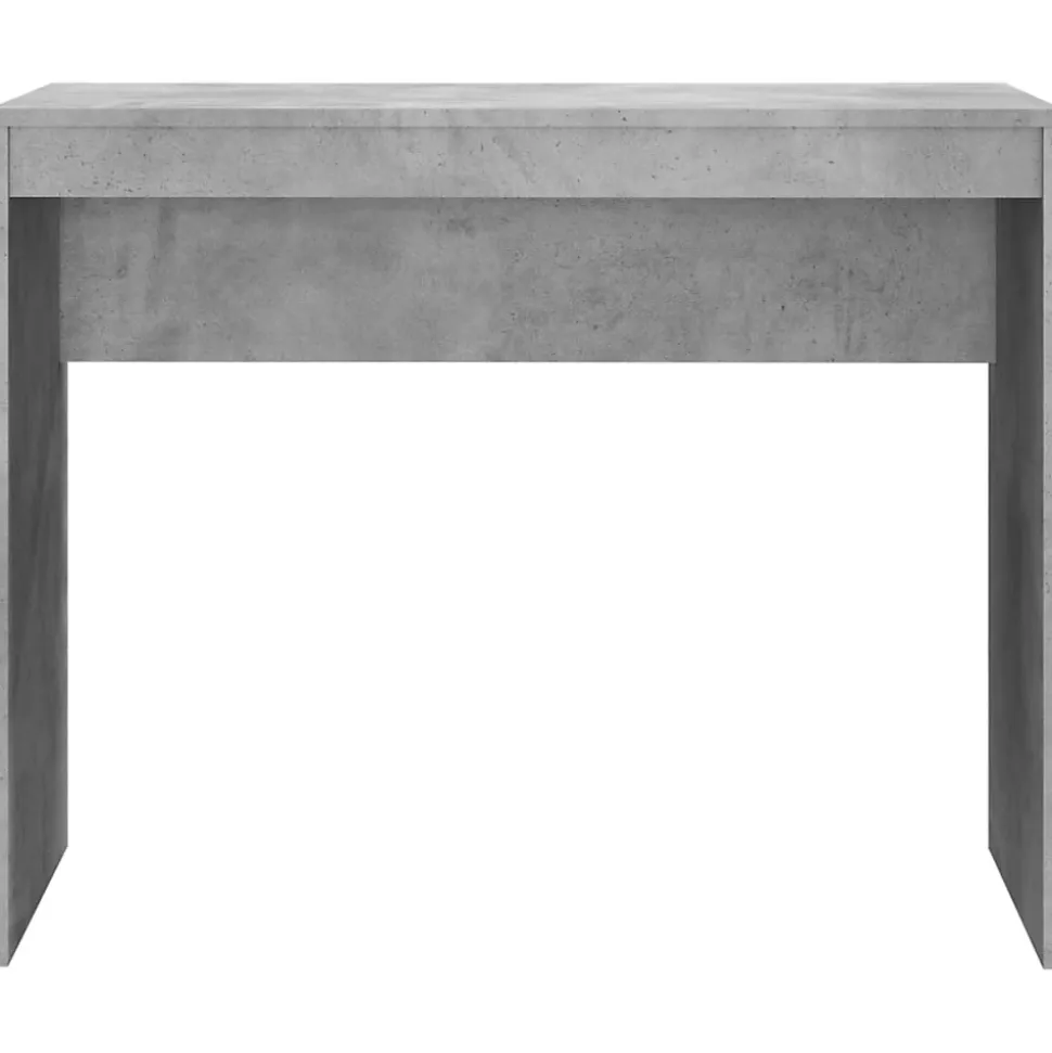 vidaXL Bureau Gris béton 90x40x72 cm Bois d'ingénierie 800382