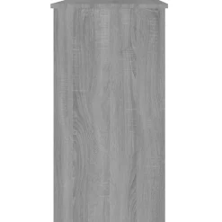 vidaXL Bureau Sonoma gris 80x40x75 cm Bois d'ingénierie 815475