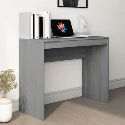 vidaXL Bureau Sonoma gris 90x40x72 cm Bois d'ingénierie 815304