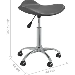 vidaXL Chaise de Bureau Pivotante Siège de Bureau Chaise d'Ordinateur Chaise Ergonomique Salon Intérieur Hauteur Réglable 3088560