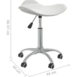 vidaXL Chaise de Bureau Pivotante Siège de Bureau Chaise d'Ordinateur Chaise Ergonomique Salon Intérieur Hauteur Réglable 3088555