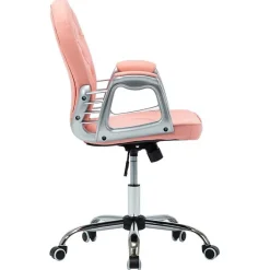 vidaXL Chaise de Bureau Pivotante Fauteuil de Bureau Siège d'Ordinateur Salon Chambre d'Etude Maison Intérieur Hauteur 289361