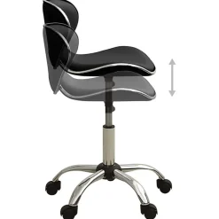 vidaXL Chaise de Bureau Siège de Bureau Chaise Pivotante d'Ordinateur Siège Ergonomique Maison Intérieur Hauteur Réglable 3088626