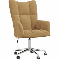 vidaXL Chaise de Relaxation Fauteuil de Détente Siège de Relaxation Chaise de Détente Salon Salle de Séjour Intérieur Marron 32816