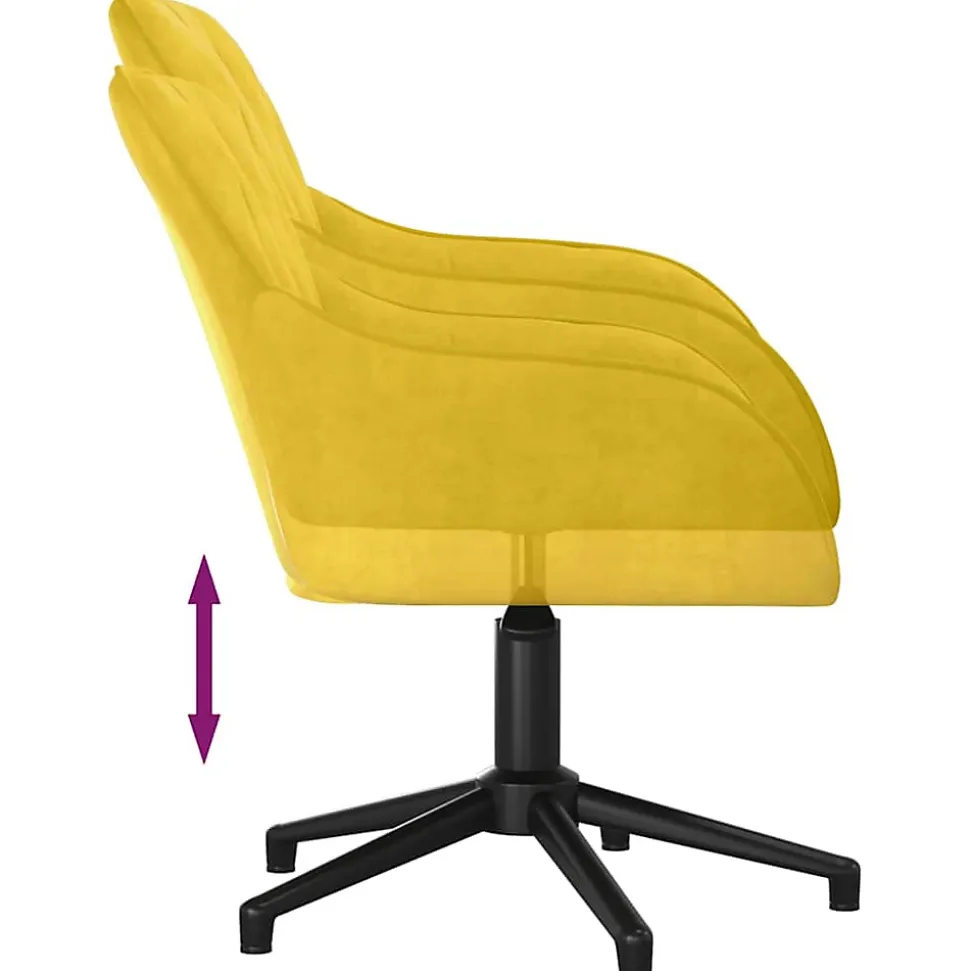 vidaXL Chaise Pivotante de Bureau Chaise d'Ordinateur Fauteuil Pivotant de Bureau Siège de Bureau Meuble de Bureau Intérieur 34486