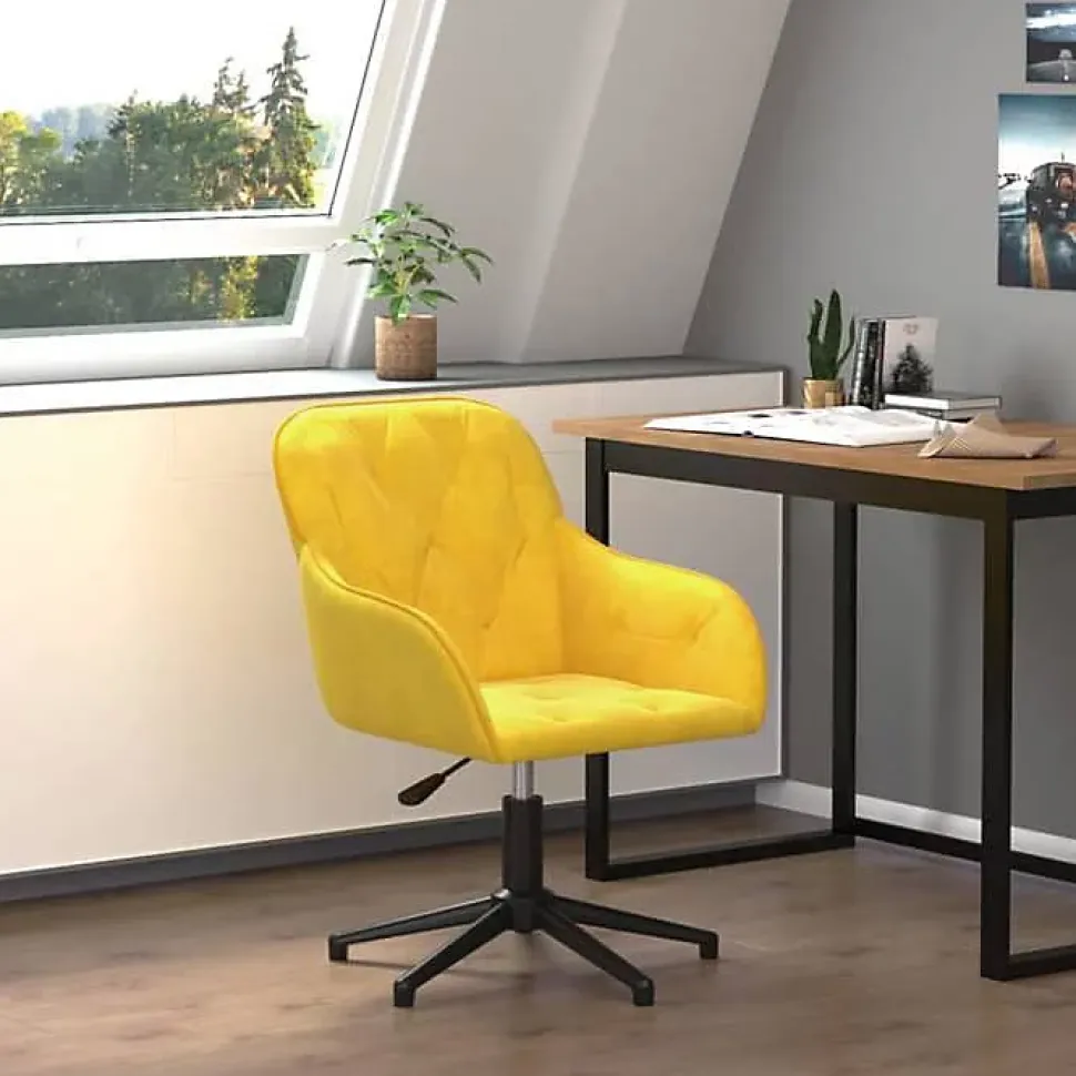 vidaXL Chaise Pivotante de Bureau Chaise d'Ordinateur Fauteuil Pivotant de Bureau Siège de Bureau Meuble de Bureau Intérieur 34486