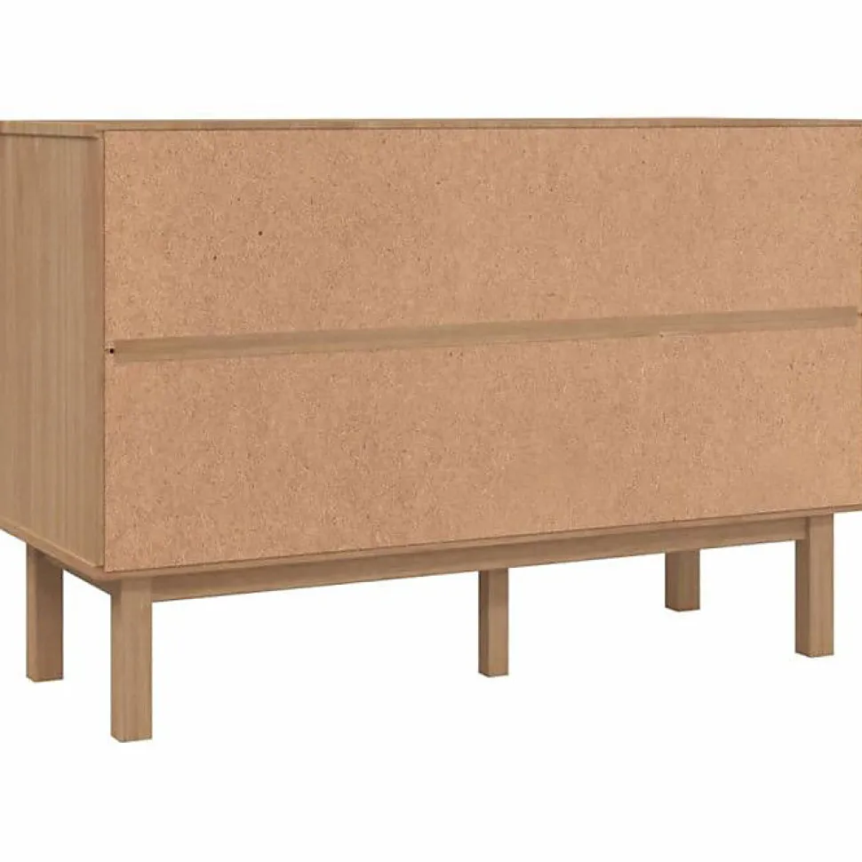 vidaXL Commode OTTA 111x42x73,5 cm Bois de pin massif 348585