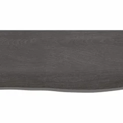 vidaXL Comptoir de salle de bain gris foncé 60x30x2 cm bois traité 3156197